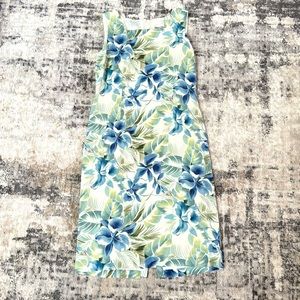 Norm Thompson Sleeveless hawaain print Dress